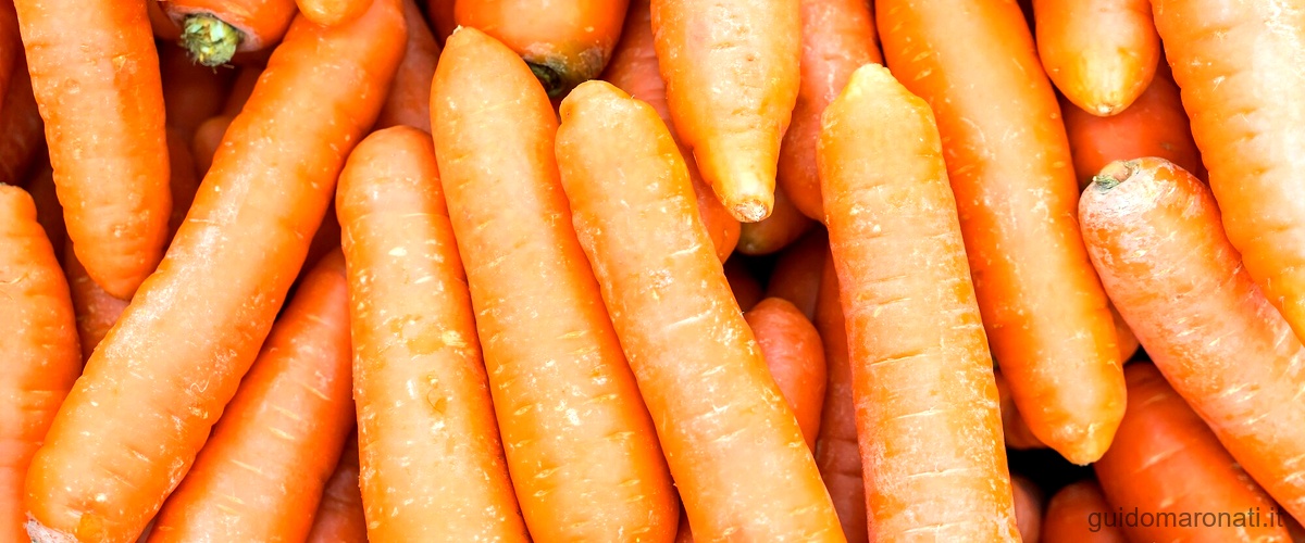Quante calorie hanno 200 grammi di carote crude?